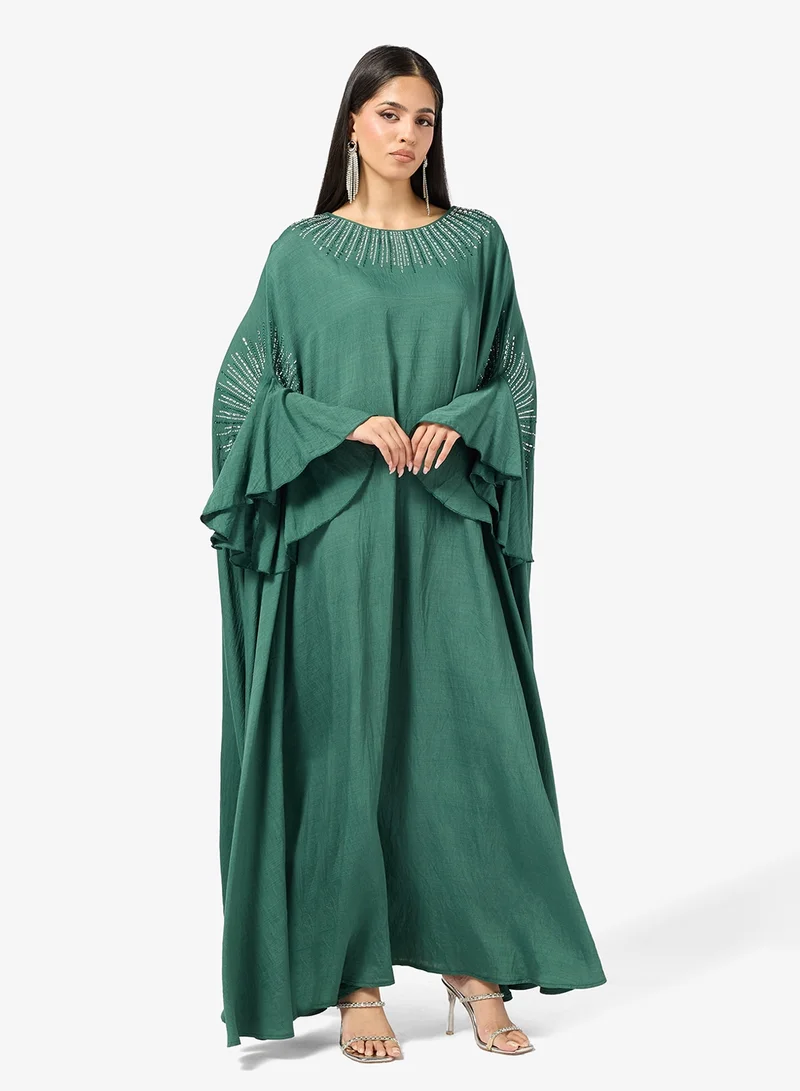 Khizana  Embellished Kaftan for Women | Best Price UAE
